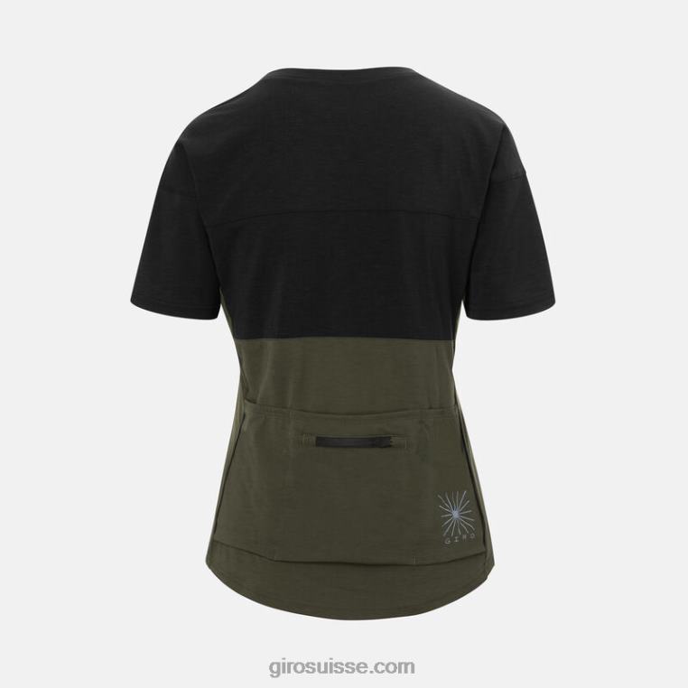 noir/vert sentier 00N84N1120 femmes tour maillot Giro