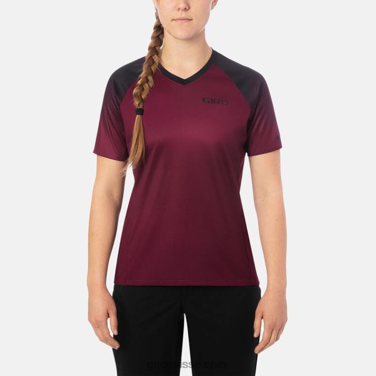 sang de boeuf 00N84N1305 femmes maillot rouille Giro