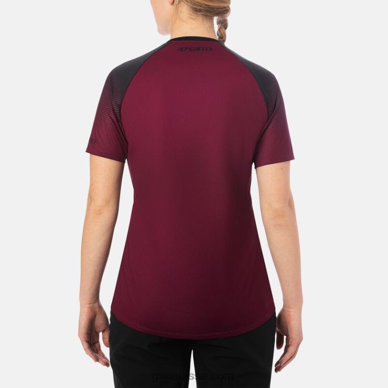 sang de boeuf 00N84N1305 femmes maillot rouille Giro