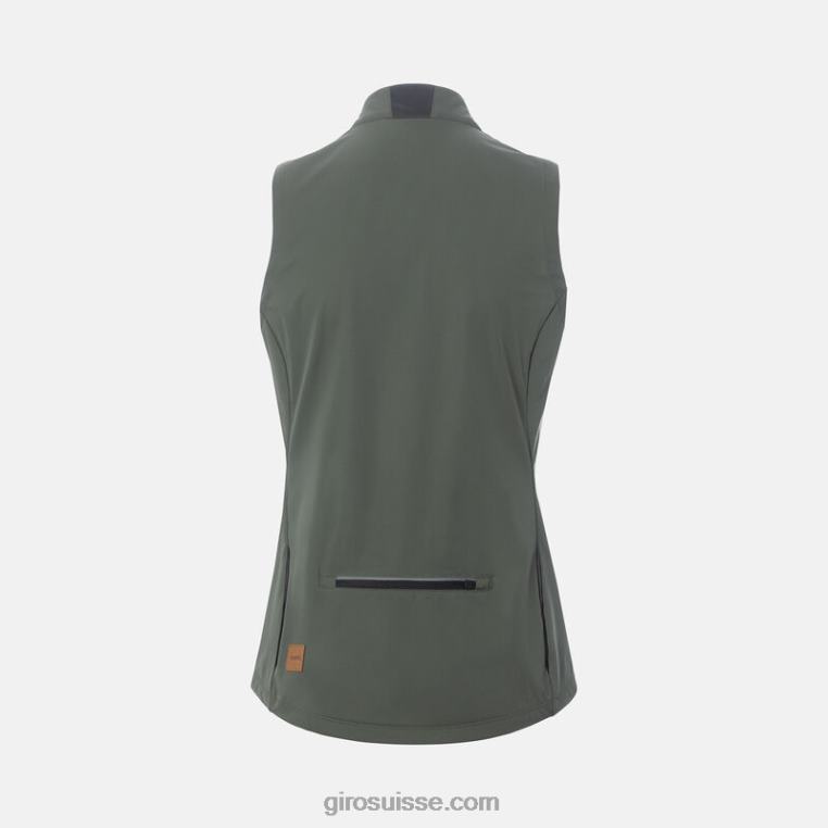 sentier lumineux vert 00N84N1116 femmes gilet isolé en cascade Giro
