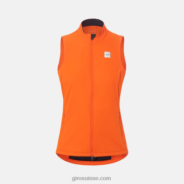 vermillon 00N84N1117 femmes gilet isolé en cascade Giro