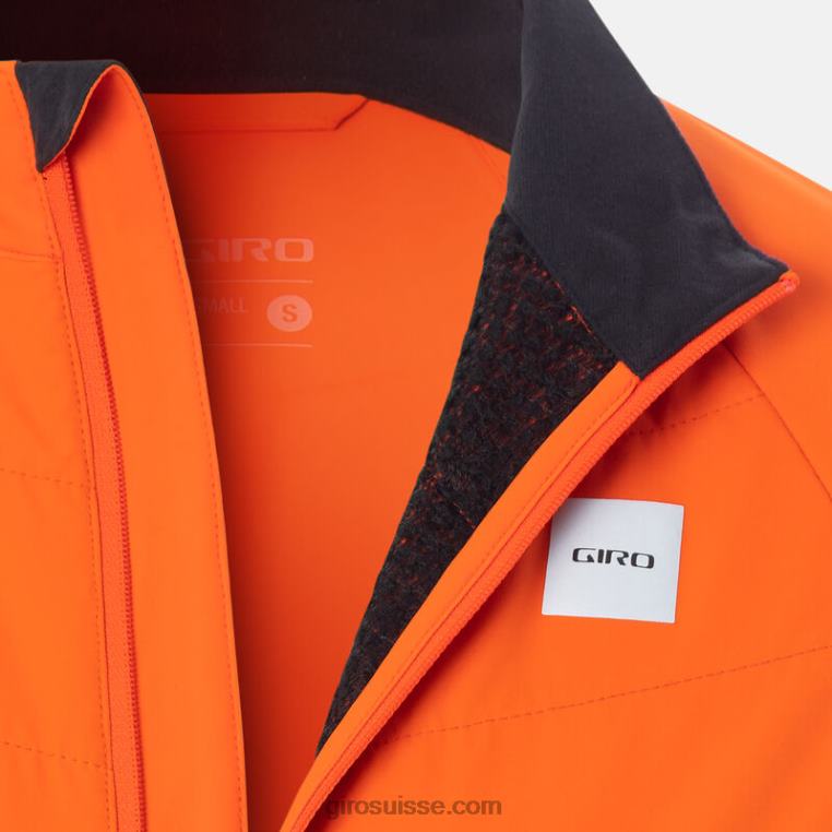 vermillon 00N84N1119 femmes veste isolée en cascade Giro