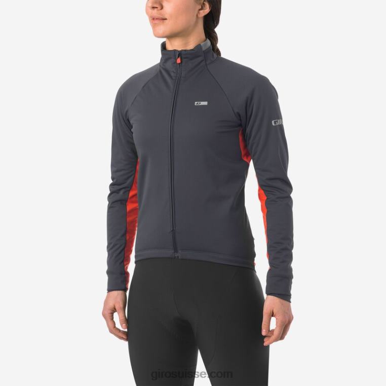 vermillon 00N84N1354 femmes veste chrono pro alpha Giro