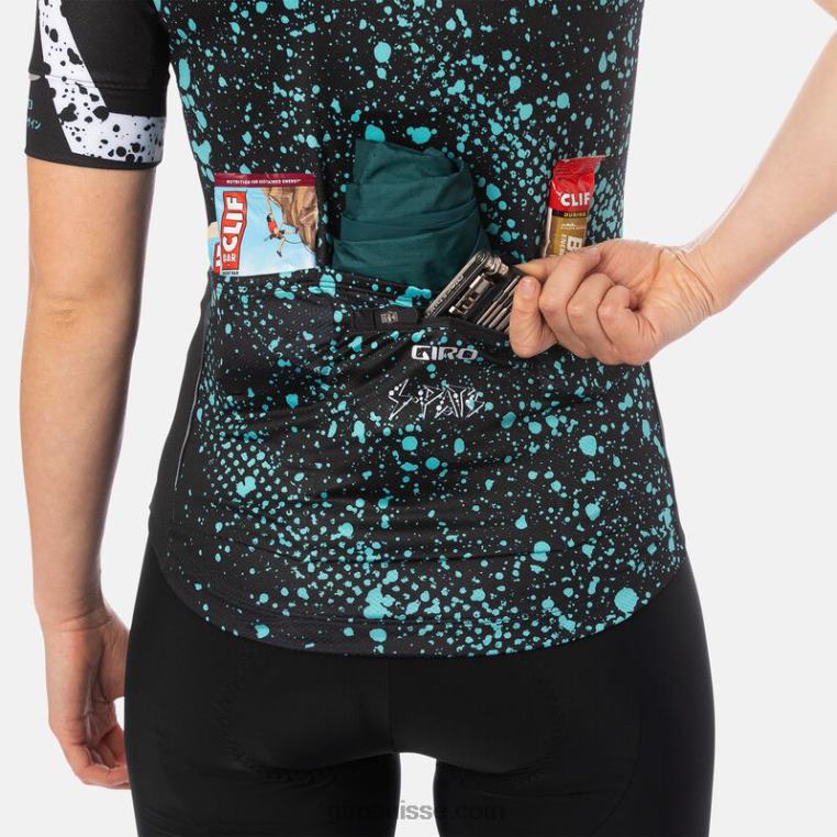 yasuda noir 00N84N1272 femmes maillot chrono expert Giro