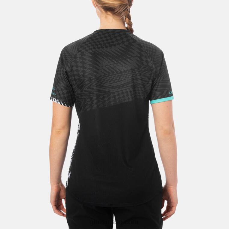 yasuda noir 00N84N1298 femmes maillot rouille Giro