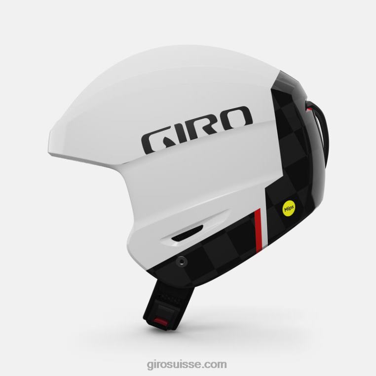 blanc mat/carbone 00N84N979 Hommes casque sphérique avancé Giro