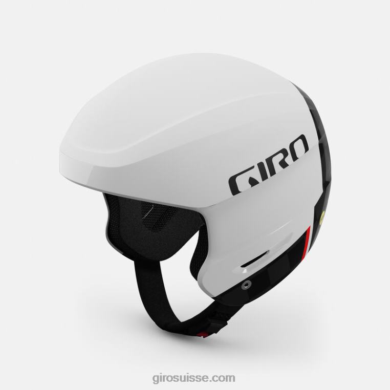 blanc mat/carbone 00N84N979 Hommes casque sphérique avancé Giro