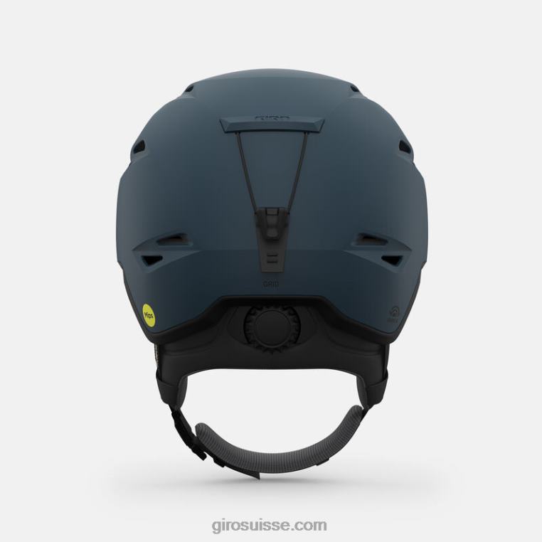 bleu port mat 00N84N352 Hommes casque sphérique à grille Giro