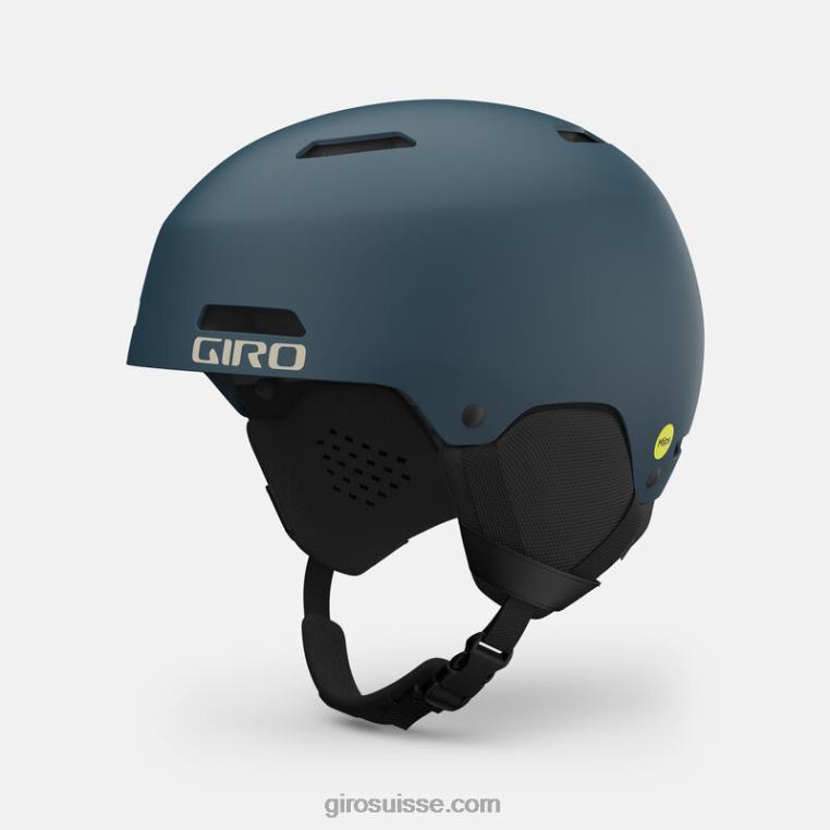 bleu port mat 00N84N360 Hommes casque ledge mips Giro
