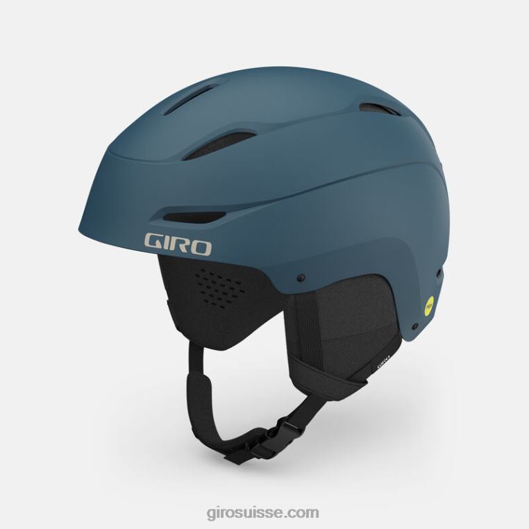 bleu port mat 00N84N446 Hommes casque ratio mips Giro