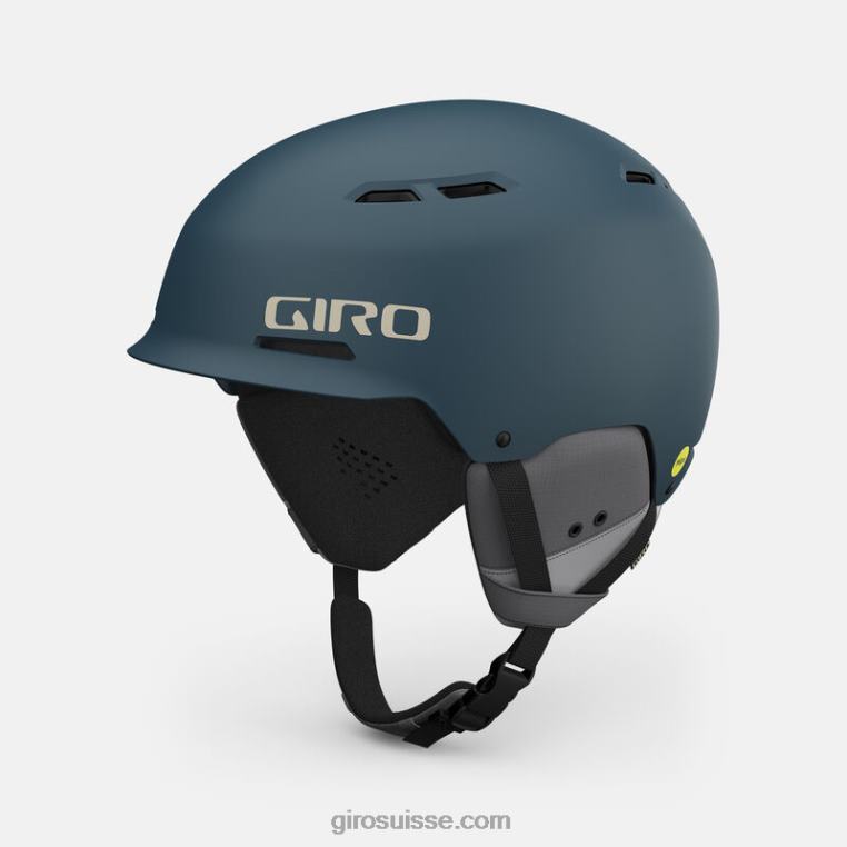 bleu port mat 00N84N465 Hommes casque trig mips Giro