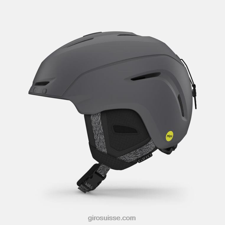 charbon de bois mat 00N84N402 Hommes casque neo mips Giro