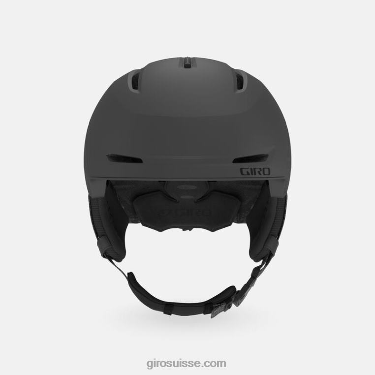 charbon de bois mat 00N84N408 Hommes casque néo Giro