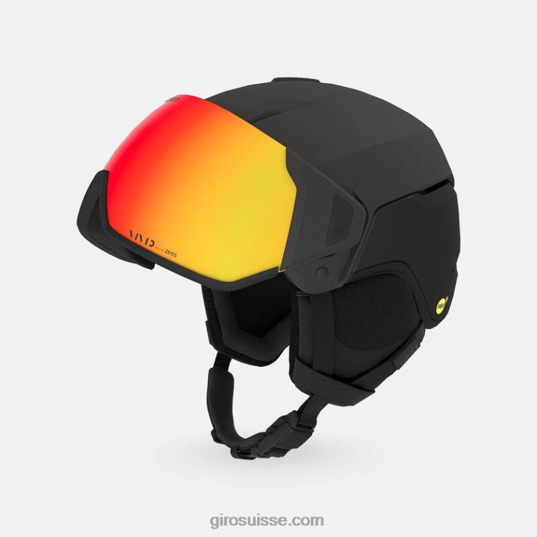charbon métallique/noir 00N84N308 Hommes casque sphérique d'orbite Giro