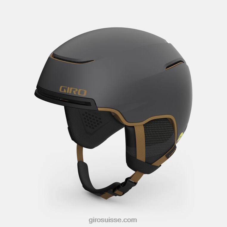 charbon métallique/tan 00N84N400 Hommes casque jackson mips Giro