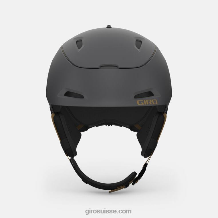 charbon métallique/tan 00N84N424 Hommes casque gamme mips Giro