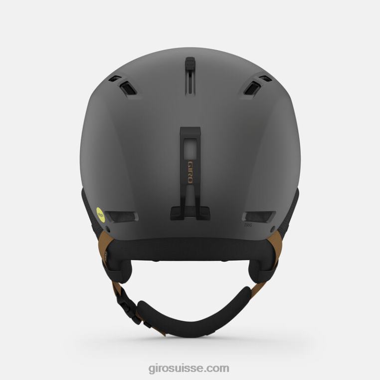 charbon métallique/tan 00N84N468 Hommes casque trig mips Giro