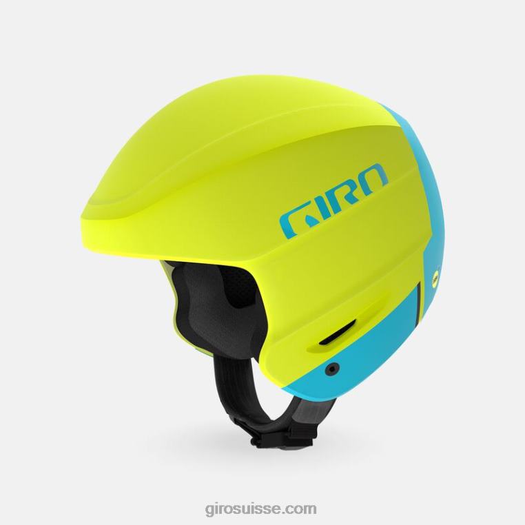 citron mat/iceberg 00N84N977 Hommes casque sphérique avancé Giro