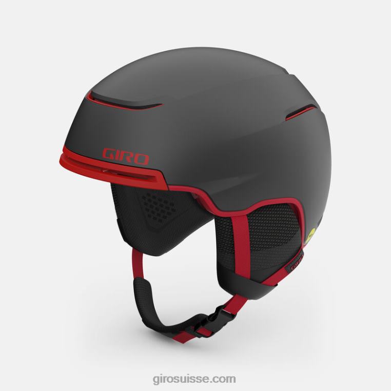 graphite mat/rouge 00N84N397 Hommes casque jackson mips Giro