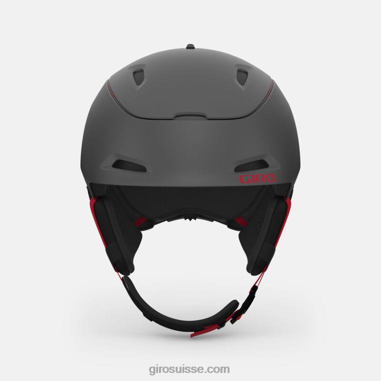 graphite mat/rouge 00N84N419 Hommes casque gamme mips Giro