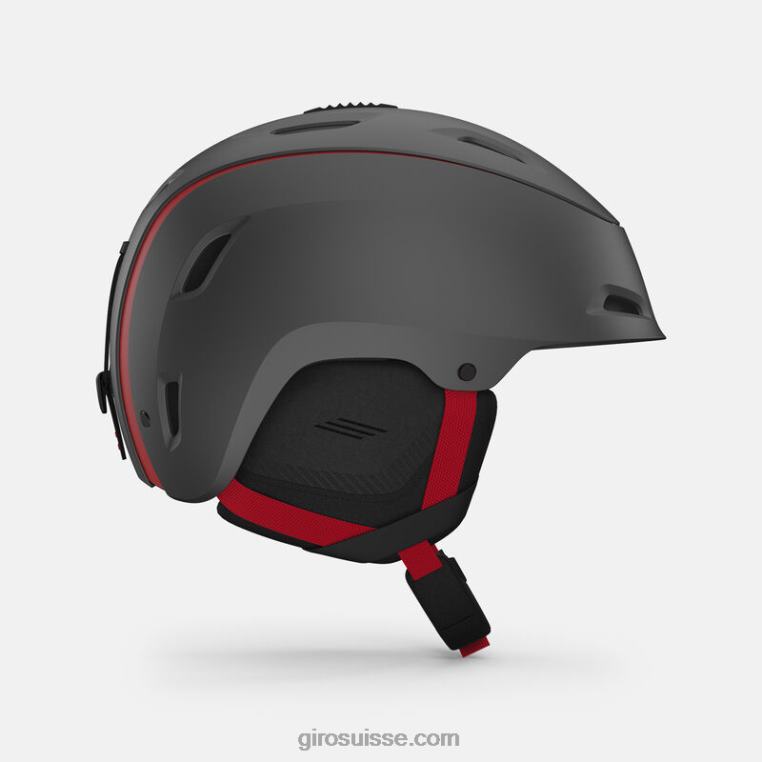 graphite mat/rouge 00N84N419 Hommes casque gamme mips Giro