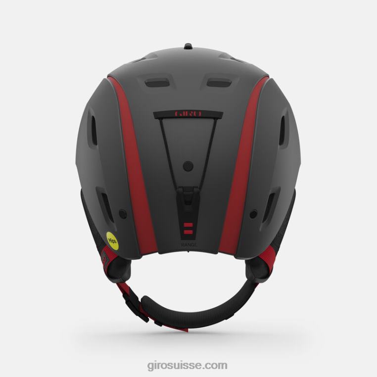 graphite mat/rouge 00N84N419 Hommes casque gamme mips Giro