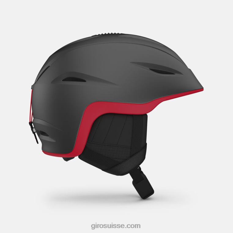 graphite mat/rouge 00N84N938 Hommes casque union mips Giro