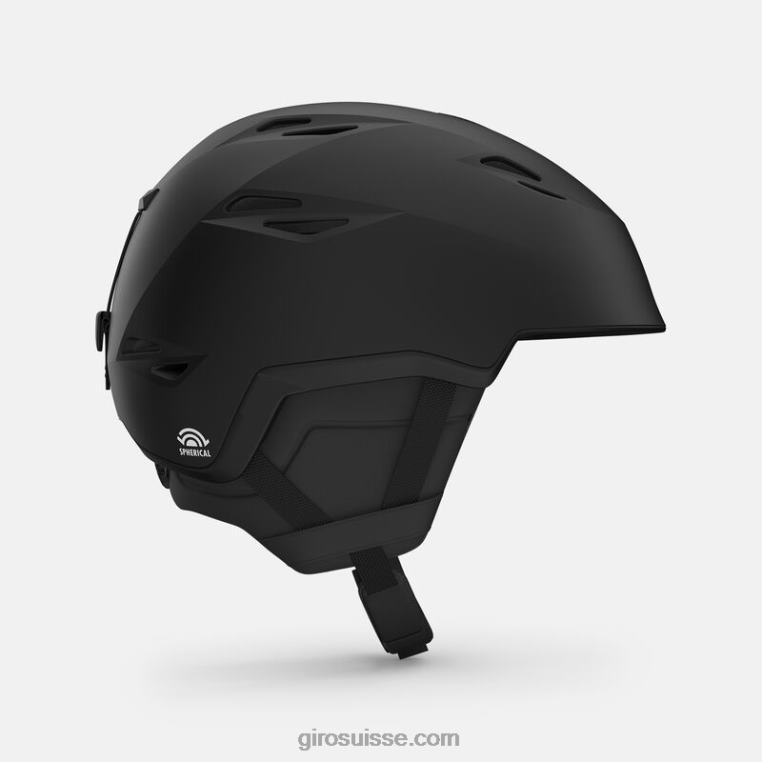 noir mat 00N84N44 Hommes casque sphérique à grille Giro