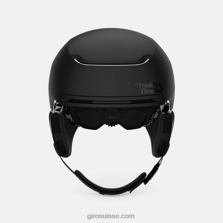 noir mat saccagé et battu 00N84N393 Hommes casque jackson mips Giro