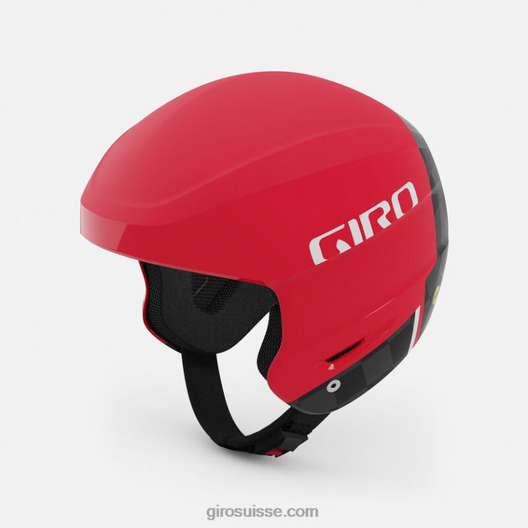 rouge mat/carbone 00N84N978 Hommes casque sphérique avancé Giro