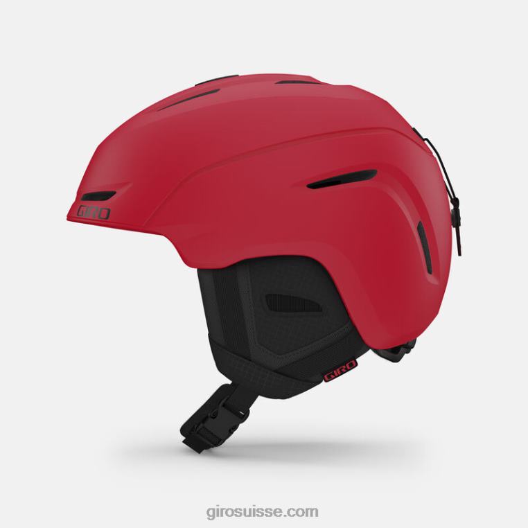 rouge vif mat 00N84N407 Hommes casque néo Giro