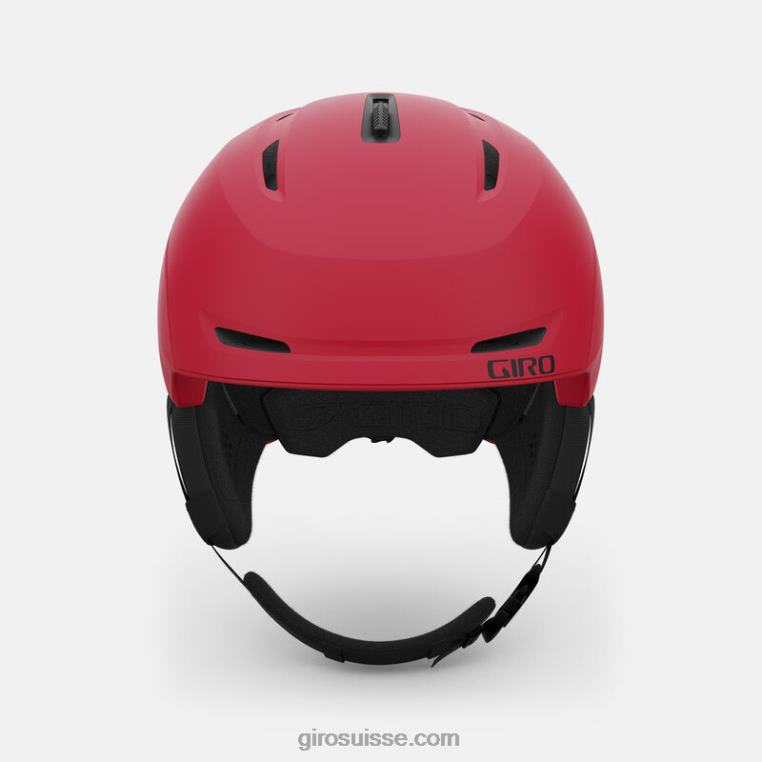 rouge vif mat 00N84N407 Hommes casque néo Giro