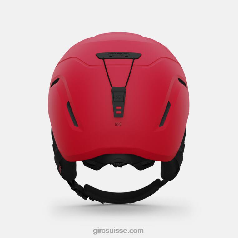 rouge vif mat 00N84N407 Hommes casque néo Giro