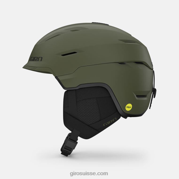 vert sillage mat 00N84N317 Hommes casque sphérique tor Giro