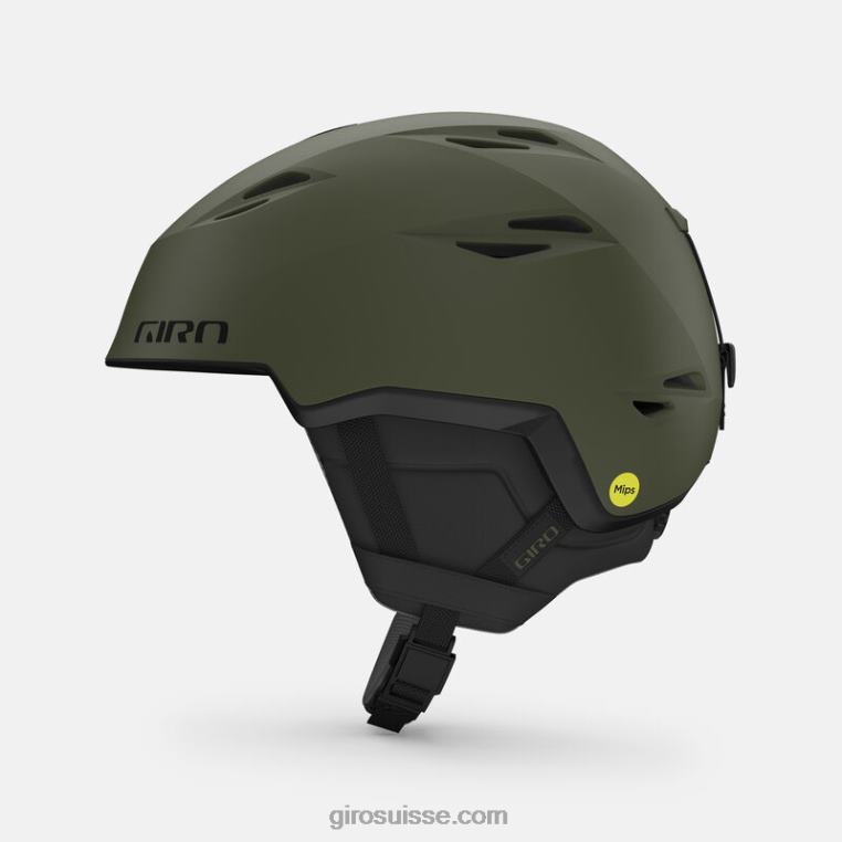 vert sillage mat 00N84N355 Hommes casque sphérique à grille Giro