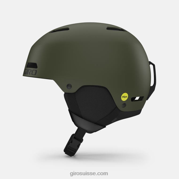 vert sillage mat 00N84N361 Hommes casque ledge mips Giro