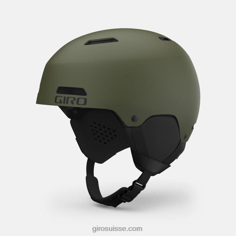 vert sillage mat 00N84N377 Hommes casque de rebord Giro
