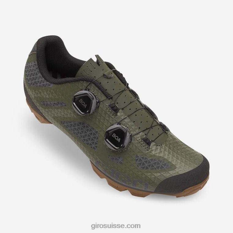 olive/gomme 00N84N542 Hommes secteur chaussure Giro