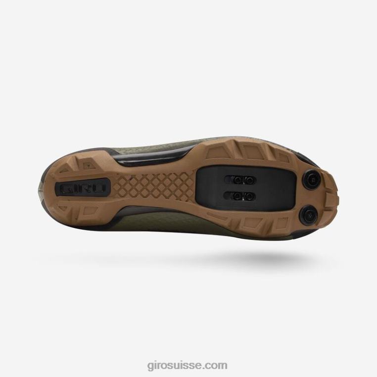 olive/gomme 00N84N542 Hommes secteur chaussure Giro