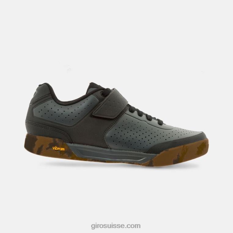 ombre foncée/noir 00N84N839 Hommes chaussure chambre ii Giro