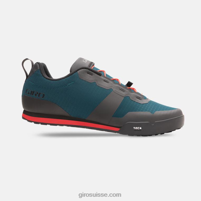 port bleu/rouge vif 00N84N252 Hommes chaussure à lacets tracker Giro