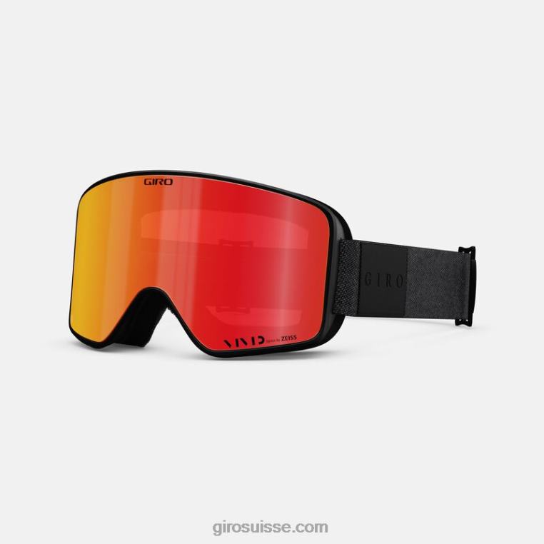 monochrome noir 00N84N336 Hommes lunettes de méthode Giro