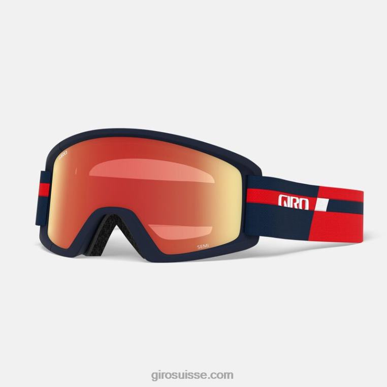 podium rouge de minuit 00N84N459 Hommes demi-masque Giro