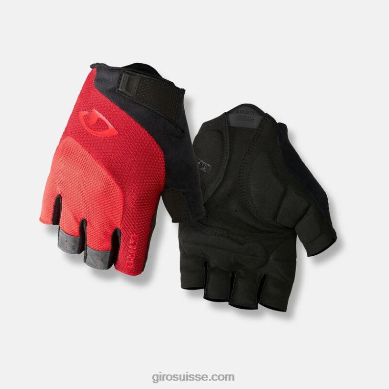 rouge vif 00N84N774 Hommes bravo gel gant Giro