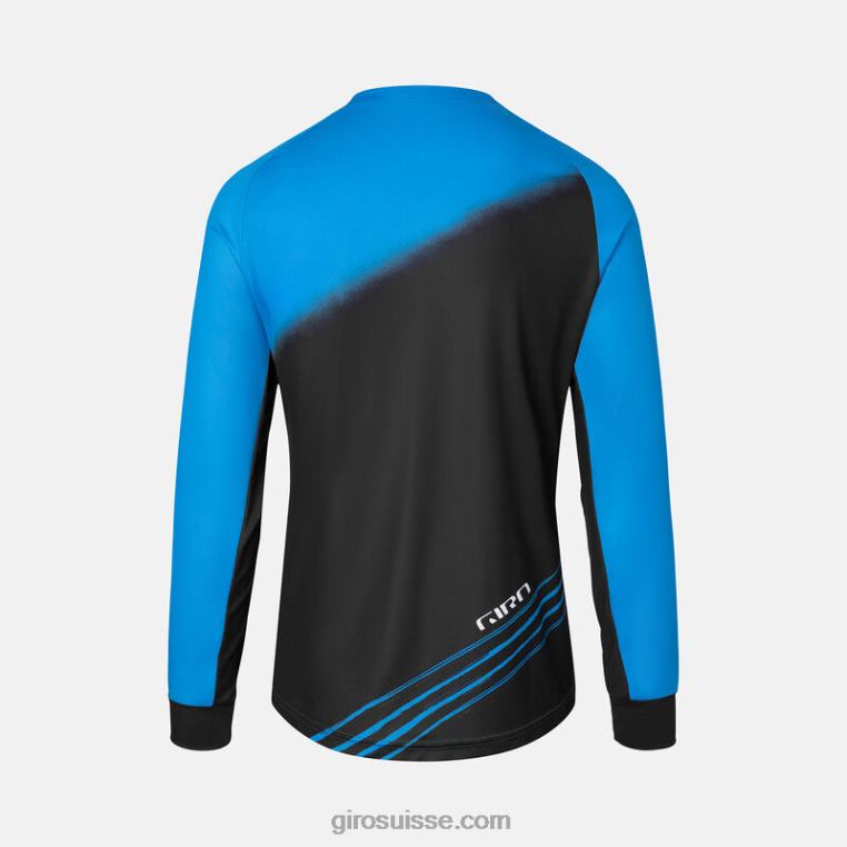 actionneur bleu ano 00N84N154 Hommes maillot ls roust Giro