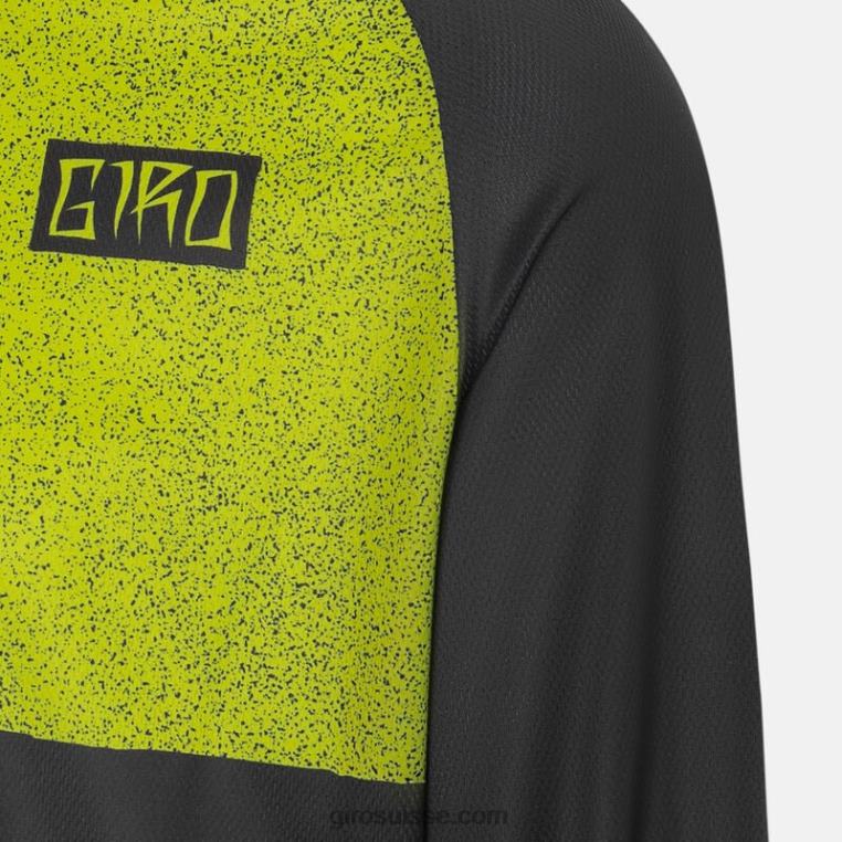 ano dégradation de la chaux 00N84N731 Hommes maillot ls roust Giro