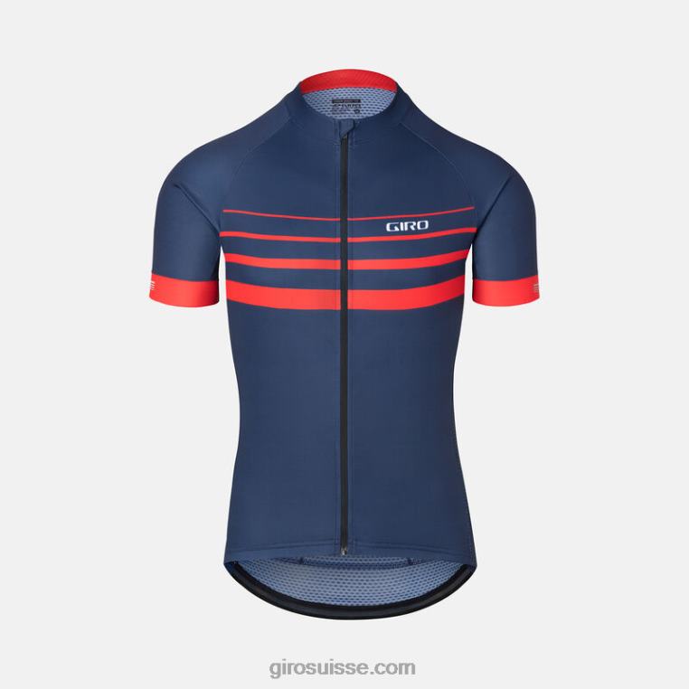 bande bleu nuit 00N84N94 Hommes maillot chrono Giro