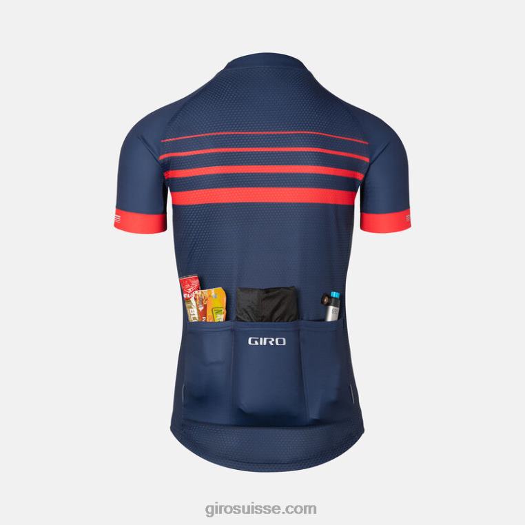 bande bleu nuit 00N84N94 Hommes maillot chrono Giro