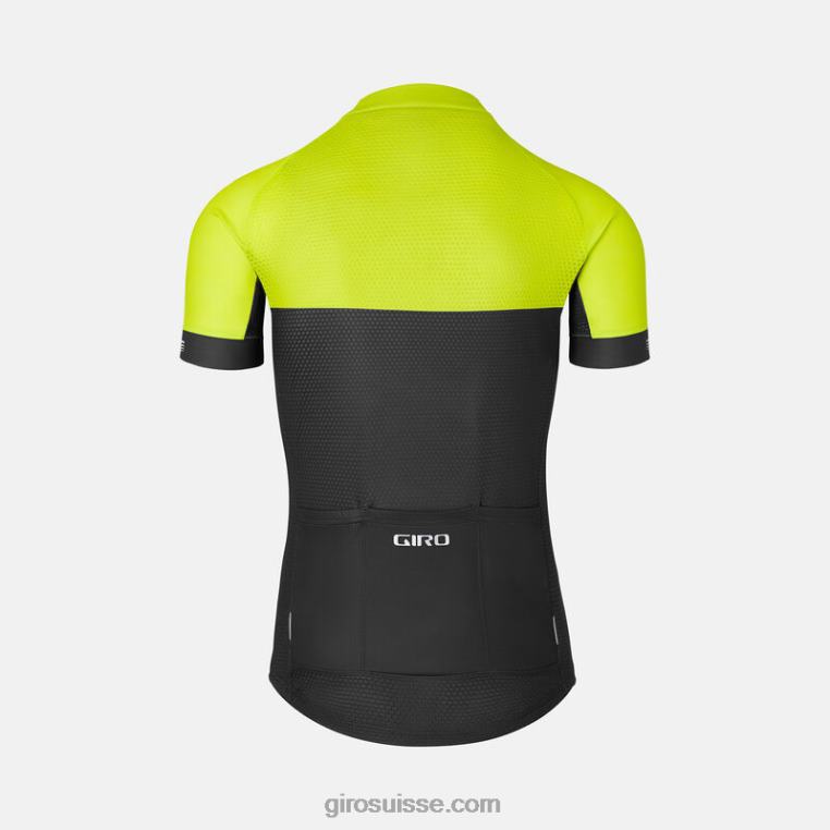 cédrat/noir 00N84N93 Hommes maillot chrono Giro