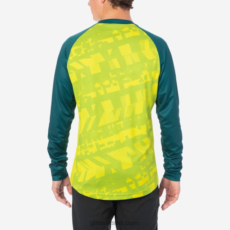 fanatique du citron vert 00N84N736 Hommes maillot ls roust Giro